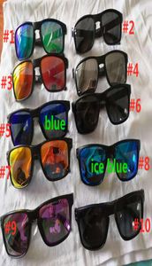 Spor kutuplaşmış güneş gözlükleri erkek kadınlar açık kare güneş gözlükleri balıkçılık uv400 klasik 21 renk 10 adet hızlı gemi7176585