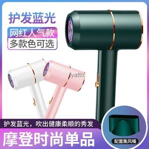 Electric Hair Dryer dryer internet celebrity home hair blue light negative ion student dormitory gift H240412
