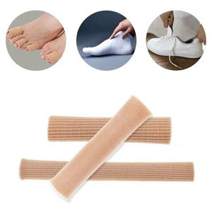 2024 Foot Care Silicone Toe Cover Fabric Gel Bandage Protection Pain Relief Tube Toe Separator Finger Protector 1. for Toe Pain Relief