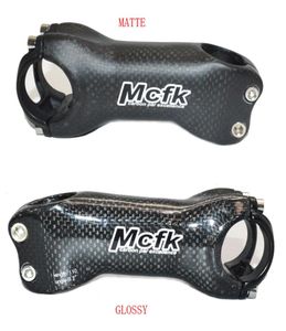 角度17度3Kカーボンファイバー自転車ステムロードMTBバイクステムカーボン318mm 70 90 120 130mm for 2860mmフォークサイクリングパーツGLOS1268877