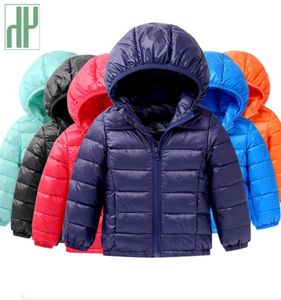 HH Bahar Sonbahar Işık Çocuk Kış Ceketleri Çocuk Pamuk Down Down Bebek Ceket Kızlar İçin Parka Outerwear Hoodies Erkek Giysileri 20116054633