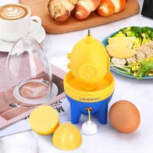 Egg white egg yolk stirrer pull beater turn device manual shaker homogenizer home nonbeater kitchen accessories 240407