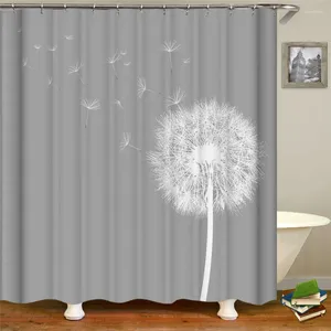 Duş perdeleri perde modern basit desen ev dekoru su geçirmez polyester banyo ekranı 180 180cm 200cm