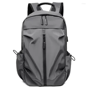 Backpack Men's 2024 Products Business Business Computer Bag USB Travel Travel Student Handel zagraniczny