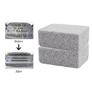Tools 2Pcs Grill Cleaning Brick Portable Home Griddle Anti-scratch