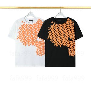Designer Mens Plus Size T-Shirt T-Shirts Luxus T-Shirts lässig Cotton Summer Classic Monogrammed Letter Black White Orange Eyes Geometrie Tee Tops 3xl xxxl