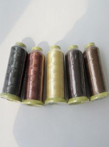 2000m Nylon weaving thread sewing thread for hair wefts clip hair professional hair extensions tools more colors7179656