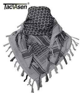 Tacvasen uomini sciarpa tattico deserto arabo keffiyeh sciarf camufage testa sciarpa donna di cotone arabo paintball facciata maschera D1813507739