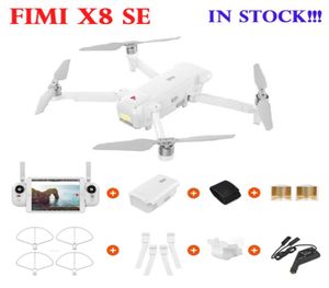 Med drönstillbehör FIMI X8 SE 5KM FPV med 3Axis Gimbal 4K Camera GPS 33 minuter Flight Time RC Drone Quadcopter T1910153607731