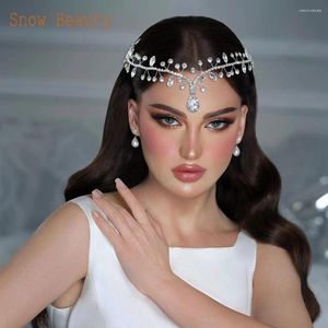 Клипы для волос DZ052 Boho Bridal Awrystone Главиша голова повязки на лоб