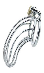 Latest Large Size Stainless Steel Wire Male Chastity Belt Device Cock Penis Cage Ring Adult Bdsm Sex Toy Product9308733