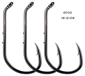 7 Storlekar 160 6032 Baitholder Hook High Carbon Steel taggkrokar Asiatiska karpfiskeutrustning 200 stycken Lot WH102003855