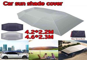 Foldable Car Sun Umbrella Waterproof Car Shade Cover Auto Protection Oxford Cloth UV Resistant Car Tent Roof Accessories H2204251603051