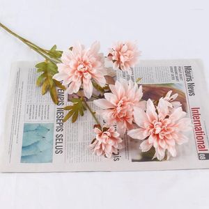 Fiori decorativi 6pcs Dali Flower Imition Artificial Home Decoration Factory Vendite dirette