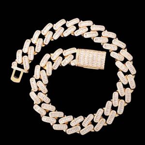 Горячие продажи Iced out Choker Cuban Link Chain Blingling Hip Hop Collece для мужчин модные украшения