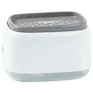 Dispensador de sabão líquido Bancada de bancada Sponge Recurter Detergente Kitchen Suport Sink Crevice Brush Acessório