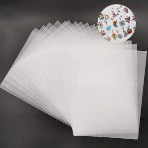 Banyolar 40pcs Shrink Dink Plastik çarşaflar Shrink Fun Kağıt Termal Isı Shrink Film Saçları boş büzüşme sanat film kağıdı DIY zanaat