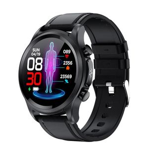 Relógios inteligentes Cardica Blood Smart Watch ECG Monitorando a pressão arterial Temperatura corporal smartwatch Men ip68 impermeabilizado FITN6316702