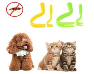 2Pcsset Fleas Lice Tick er Remover Hook Tool Human Dog Cat Pet Comb Tick Remover Tool Pet Supplies GD3313287920