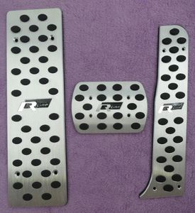 Accessori per VW Golf 5Golf 6jetta Mk5SciRochararantigUaccpassAT B6 Alluminio Piede Gas Rline Pad Pad Car Cove 024122339