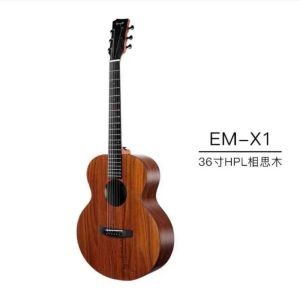 Pinnar ENYA EM41/EAX1 36/41 tum akustisk gitarr Koapatterned HPL Wood Full Board med väska Tuner Capo Express Leverans gratis frakt