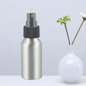 Butelki do przechowywania aluminium drobna mgła spray metalowy Pusty napełniacz Atomiser Podróż do olejków eterycznych Czyszczenie