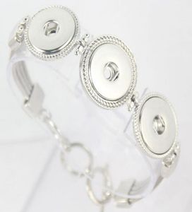 Snap Charm Jewelry Metal Button Bracelet 2020 DIY -сплавные куски Snap Button Factory Direct Wools319650