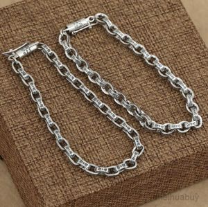 Designer Ch Bracelet Chrome S925 Sterling Silver Personalized Men039s Women039s Cross Letter Hearts Chain Lover Gifts Classi2456168