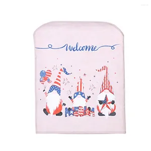 Coperture per sedie incantevoli sedili Slipcover Independence Day Tema non slip USA Copertina nazionale lavabile El Supply El