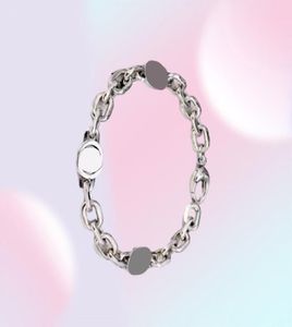 Braccialetti di fascino Pendenti di gioielli di lusso di alta qualità Bijoux Designer Packaging originale 925 Bracciale retrò ad interblocco d'argento 3G 3739312