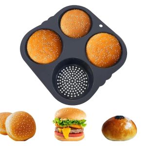 Fryers Hamburger Bun Baking Pan Perfect for Air Fryer Microwave Oven and Dishwasher