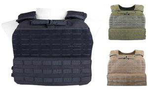 Tactical Hunting Vest War Game Training Body Armor Paintball Molle Shooting Plate Carrier Vests12993740