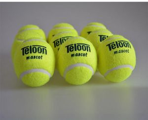 Bola de tênis de qualidade da marca para treinar 100 fibra sintética boa competição de borracha padrão tenis ball 1 pcs baixo em 7746279