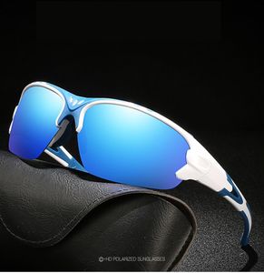 Occhiali da sole polarizzati da uomo e da donna che pescano occhiali per la guida per ciclismo attrezzatura per occhiali antivento da sole UV Protecto7410693