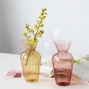 Vasos vasos de flores para decoração de casamento decoração central plantador de vidro Flores arranjos Mesa floral nórdica