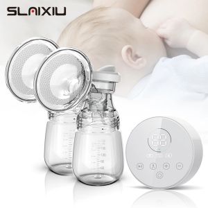 Breastpumps NEW Electric Breast Pump Charged By USB Mute Protable Dual Breastfeeding Milk Pump Baby Breastfeeding Milk Extractor NO BPA