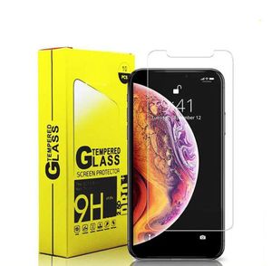 IPhone 14 13 12 Pro Max Screen Protector dla iPhone'a plus mini xs xr x 8p 7p 6p 6sp 6S 6 7 8 Telefon komórkowy 25D Wyczyść 9H uprzężę TEM5068048