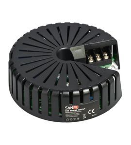 Sanpu Ultra Thin Power Supply 12V 24V 150W ACDC照明変圧器LEDドライバーラウンドLEDストリップライト7517812