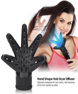 Hand Shape Hair Dryer Diffuser Hood Cover Hairdressing Blow Collecting Wind Fast Drying Blower Nozzle for Home Salon Curly Styling7548737