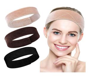 Nonslip Elastic Perücken Grip Stirnbänder für Frauen atmungsaktives Samt Haar Schal Der Fixkanten -Sparer -Kopfschlappband einstellbarer nahtloser T5444595