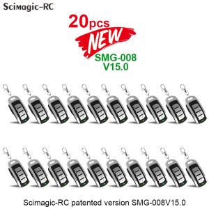 Anéis 20pcs Controle remoto de garagem 280868MHz O chaveiro de clone de clone de clone multi -frequência universal 433.92MHz abridor de código de rolagem