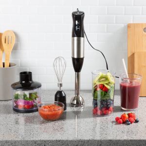 Blender Classic Cuisine Immersion Blender 4in1 6 Speed ​​Hand Mixer