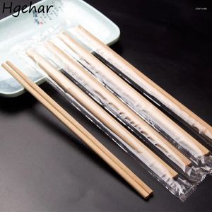 Einweg -Besteck 100 Paare Essstäbchen Individuelles Paket Restaurant Küchentasche Chinese Bambus Chop Sticks Food Sushi Chopstick