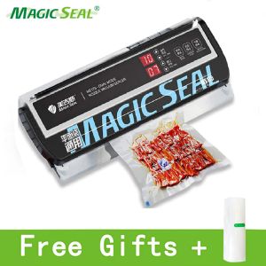 Máquinas Magic Seal MS175 Máquina de selador de vácuo Máquina de a vácuo Máquina de embalagem de embalagem de alimentos Profissional Sacal de plástico selador