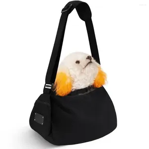 Cat Carriers Travel Pet Dog Outing Carrier Bag With Detachable Hard Bottom Support Carrying Pouch Adjustable Strap Supplies