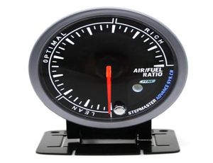 Dragon Gauge 60mm Hava Yakıt Oranı Gösterge Siyah Renk Çift LED Renk Display6499436