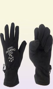 S League Football Bib Gloves Hat Winter Fleece Warm Training handskar som sparkar Sports Bib Running Gloves6559179
