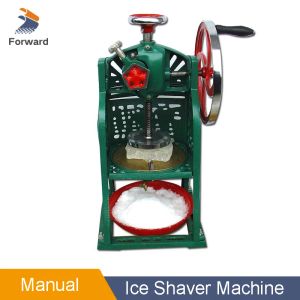 Rashovers Manual Snow Ice Machine Rafferma Crack Crack Ice Crusher, macchina per ghiaccio rasata in ferro pesante