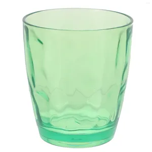 Cups Saucers Cup Acryl -Trinkgläser Wasser Plastik Tumbler Clear Bar Becher Eiskunst