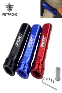 PQY Racing Universal Auto Car Aluminium Hand Brake Sleeve Handbrake Handle Hand Protector Cover Pqyhbc113858575